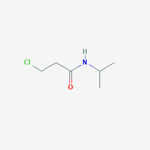 molecular formula C6H12ClNO B1609381 3-chloro-N-isopropylpropanamide CAS No. 22813-48-5