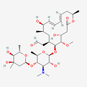 molecular formula C35H59NO13 B1609385 Leucomycin V CAS No. 39405-35-1