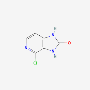 molecular formula C6H4ClN3O B1609395 4-Chloro-3H-imidazo[4,5-c]pyridin-2-ol CAS No. 54221-73-7