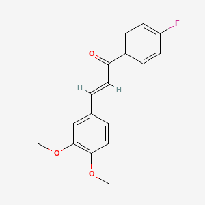 3,4-Dimethoxy-4'-fluorochalcone