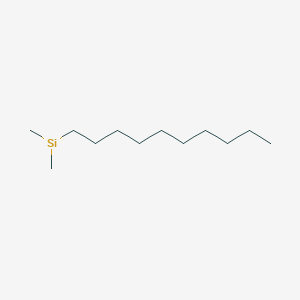 molecular formula C12H28Si B1609402 Silane, decyldimethyl- CAS No. 56318-71-9