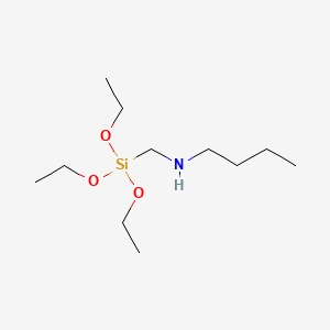 molecular formula C11H27NO3Si B1609408 N-((Triethoxysilyl)methyl)butylamine CAS No. 54729-80-5
