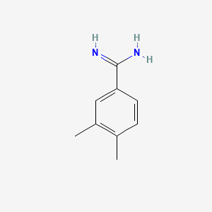 molecular formula C9H12N2 B1609419 3,4-二甲基苯甲酰胺 CAS No. 26130-47-2
