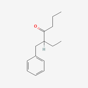 molecular formula C14H20O B1609424 3-Benzyl-4-heptanone CAS No. 7492-37-7
