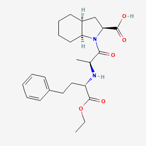 molecular formula C24H34N2O5 B1609426 Indolapril CAS No. 80876-01-3