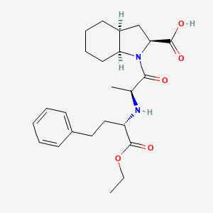 molecular formula C24H34N2O5 B1609426 Indolaprilum CAS No. 80876-01-3