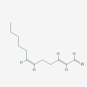 molecular formula C12H20O B1609433 2-trans-6-cis-Dodecadienal CAS No. 21662-13-5