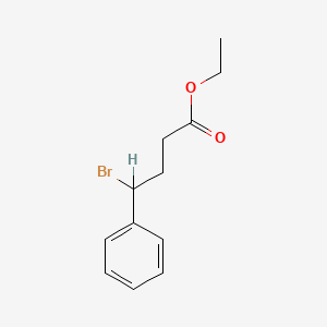 molecular formula C12H15BrO2 B1609443 Ethyl 4-bromo-4-phenylbutanoate CAS No. 56454-15-0