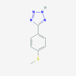 molecular formula C8H8N4S B160945 5-[4-(Methylthio)phenyl]-1H-tetrazole CAS No. 138689-79-9
