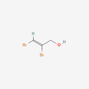 molecular formula C3H4Br2O B1609472 2,3-Dibromo-2-propen-1-ol CAS No. 7228-11-7