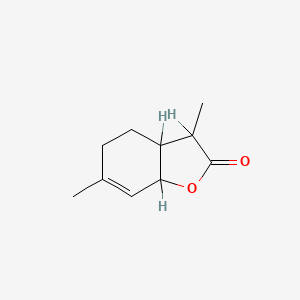 molecular formula C10H14O2 B1609475 Wine lactone CAS No. 57743-63-2