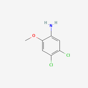 molecular formula C7H7Cl2NO B1609484 4,5-Dichloro-2-methoxyaniline CAS No. 60468-21-5