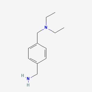 N-[4-(aminomethyl)benzyl]-N,N-diethylamine
