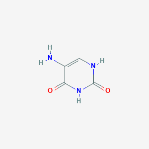 molecular formula C4H5N3O2 B160950 5-Aminouracil CAS No. 932-52-5