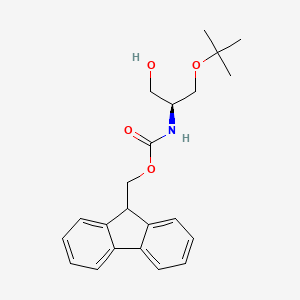 (9H-Fluoren-9-yl)methyl [(2S)-1-tert-butoxy-3-hydroxypropan-2-yl]carbamate