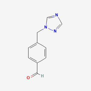 4-(1H-1,2,4-triazol-1-ylmethyl)benzaldehyde