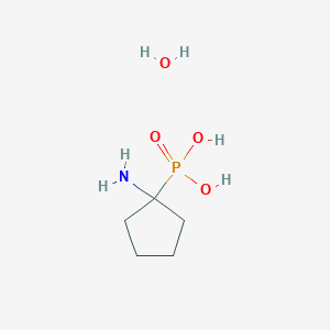 (1-Aminocyclopentyl)phosphonic acid hydrate