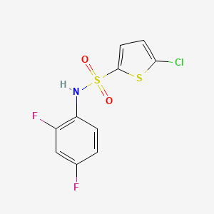 5-chloro-N-(2,4-difluorophenyl)thiophene-2-sulfonamide