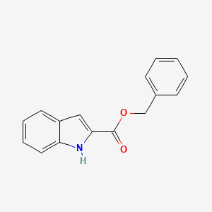 molecular formula C16H13NO2 B1609541 benzyl 1H-indole-2-carboxylate CAS No. 78277-27-7