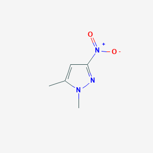 molecular formula C5H7N3O2 B1609545 1,5-dimethyl-3-nitro-1H-pyrazole CAS No. 59376-16-8