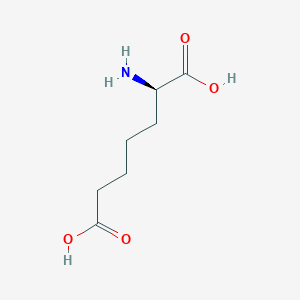 (2R)-2-aminoheptanedioic acid