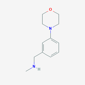N-Methyl-N-(3-morpholin-4-ylbenzyl)amine
