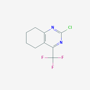 2-Chloro-4-(trifluoromethyl)-5,6,7,8-tetrahydroquinazoline