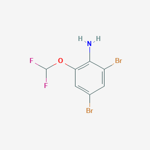 2,4-Dibromo-6-(difluoromethoxy)aniline