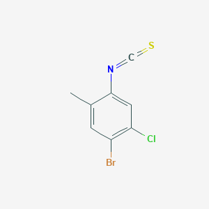 4-Bromo-5-chloro-2-methylphenylisothiocyanate