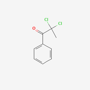 molecular formula C9H8Cl2O B1609584 2,2-Dichloropropiophenone CAS No. 57169-51-4