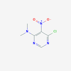 molecular formula C6H7ClN4O2 B1609589 6-chloro-N,N-dimethyl-5-nitropyrimidin-4-amine CAS No. 54660-12-7
