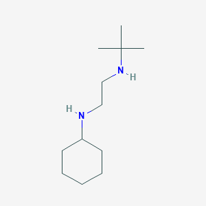molecular formula C12H26N2 B1609597 N-tert-Butyl-N'-cyclohexyl ethylenediamine CAS No. 886501-01-5