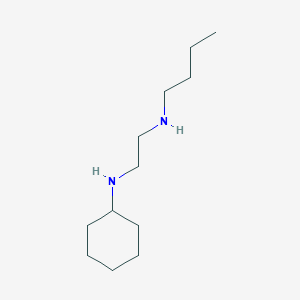 molecular formula C12H26N2 B1609616 n-Butyl-n'cyclohexyl ethylenediamine CAS No. 886502-85-8