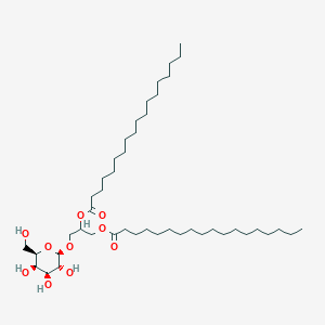 molecular formula C45H86O10 B160962 Monogalactosyl diglyceride CAS No. 41670-62-6