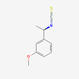 molecular formula C10H11NOS B1609622 (R)-(-)-1-(3-Methoxyphenyl)ethyl isothiocyanate CAS No. 749261-39-0