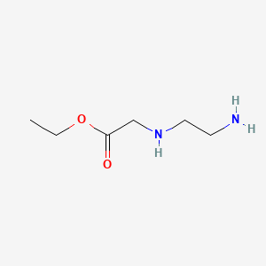 molecular formula C6H14N2O2 B1609623 Ethyl 2-(2-aminoethylamino)acetate CAS No. 24123-13-5