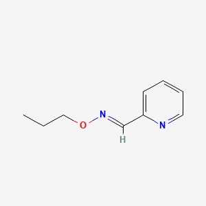 molecular formula C9H12N2O B1609634 2-Pyridinecarboxaldehyde, O-propyloxime CAS No. 71172-62-8