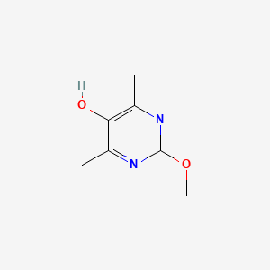 molecular formula C7H10N2O2 B1609638 2-Methoxy-4,6-dimethylpyrimidin-5-OL CAS No. 345642-89-9