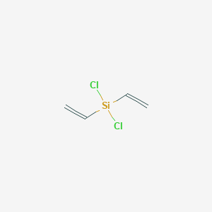 molecular formula C4H6Cl2Si B160964 Divinyldichlorosilane CAS No. 1745-72-8