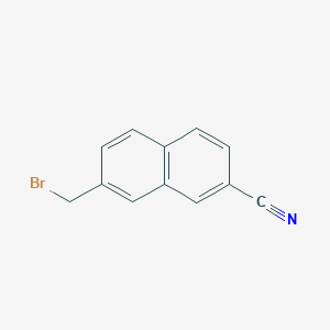 2-Naphthalenecarbonitrile, 7-(bromomethyl)-