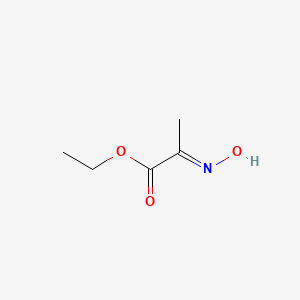molecular formula C5H9NO3 B1609672 ethyl (2E)-2-(hydroxyimino)propanoate CAS No. 20591-87-1