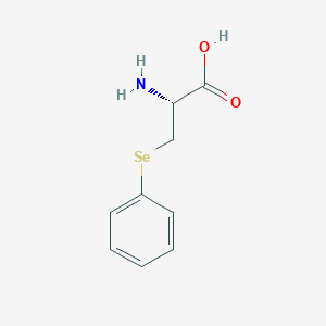 molecular formula C9H11NO2Se B1609674 SE-苯基-L-硒代半胱氨酸 CAS No. 71128-82-0
