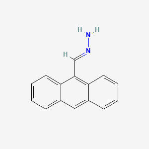 molecular formula C15H12N2 B1609677 9-蒽甲醛腙 CAS No. 7512-18-7
