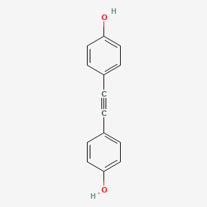 molecular formula C14H10O2 B1609679 4,4'-Dihydroxytolan CAS No. 22608-45-3