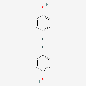 molecular formula C14H10O2 B1609679 1,2-Bis(4-hydroxyphenyl)acetylene CAS No. 22608-45-3