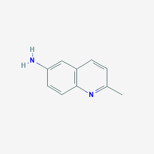 molecular formula C10H10N2 B160969 6-Amino-2-methylquinoline CAS No. 65079-19-8
