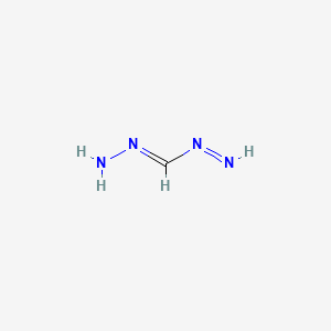 molecular formula CH4N4 B1609692 Formazan CAS No. 504-65-4