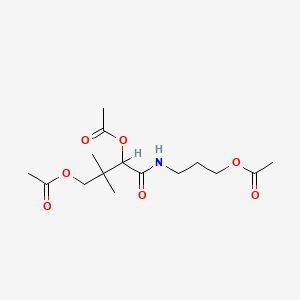 molecular formula C15H25NO7 B1609702 (+/-)-Panthenol triacetate CAS No. 98133-47-2