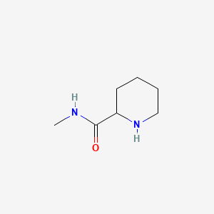 molecular formula C7H14N2O B1609707 N-methylpiperidine-2-carboxamide CAS No. 53941-92-7