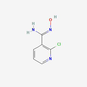 2-Chloro-N-hydroxy-nicotinamidine